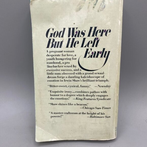 God Was Here but He Left Early Shaw, Irwin paperback - Picture 3 of 3